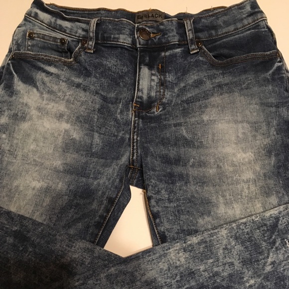 CJ Black Jeans Super Skinny Flex Blue Acid Wash - Picture 6 of 8
